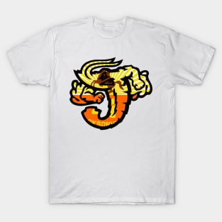 Jacksonville Flag Jumbo Shrimp Logo T-Shirt
